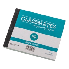 Classmates Receipt 100 Page Book - Pack of 10